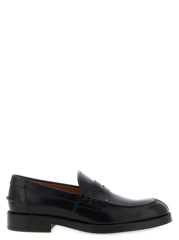 حذاء لوفر من جلد العجل الناعم من Tod's جلد — أسود