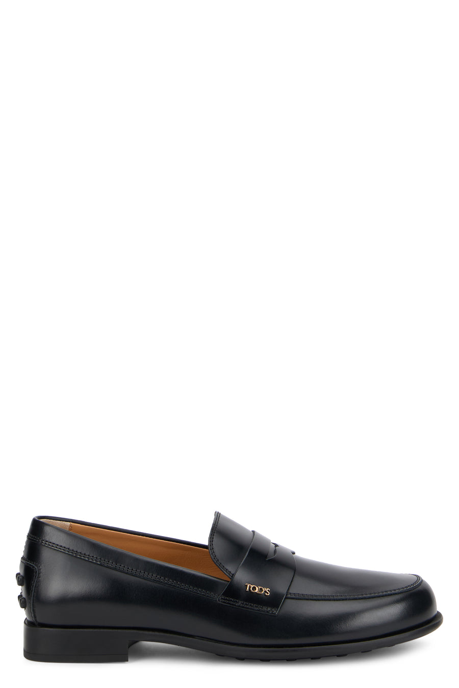 Leather Moccasins Black Calfskin Loafers