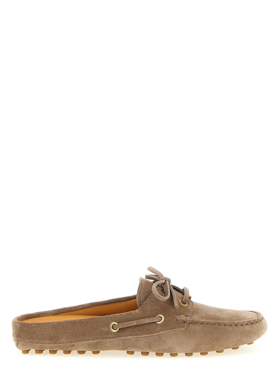 Tod's Gommino Sabot — Taupe