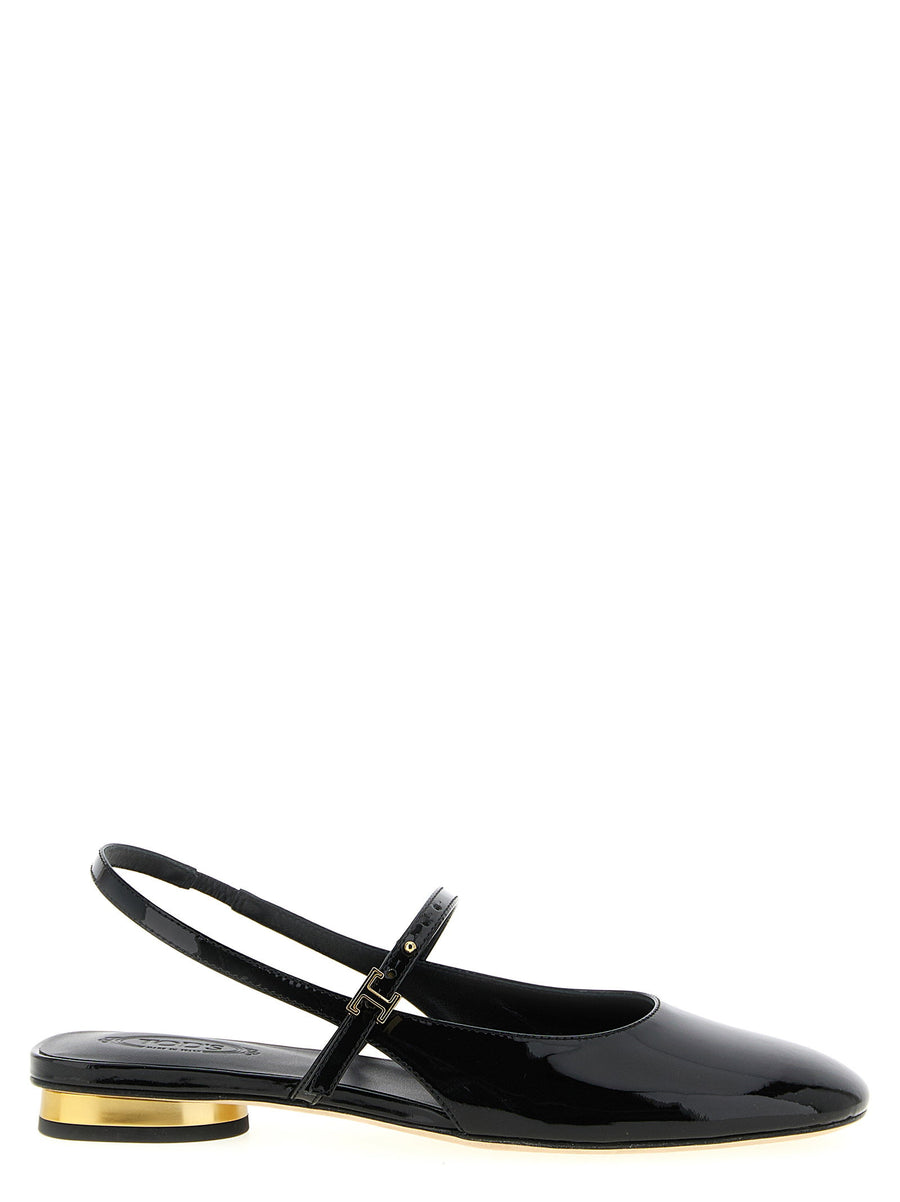 Tod's Mary Jane Flat — Black