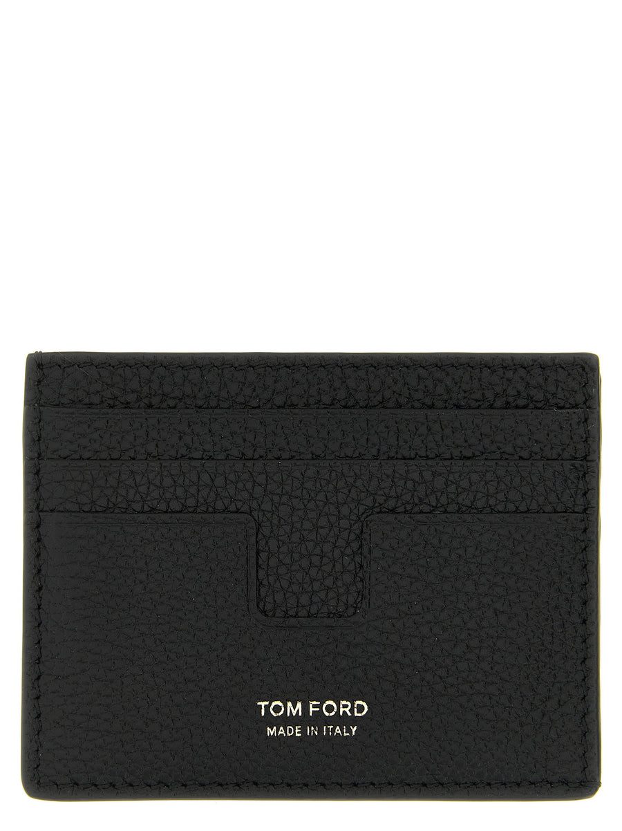 Tom Ford T Line Card Case — Black