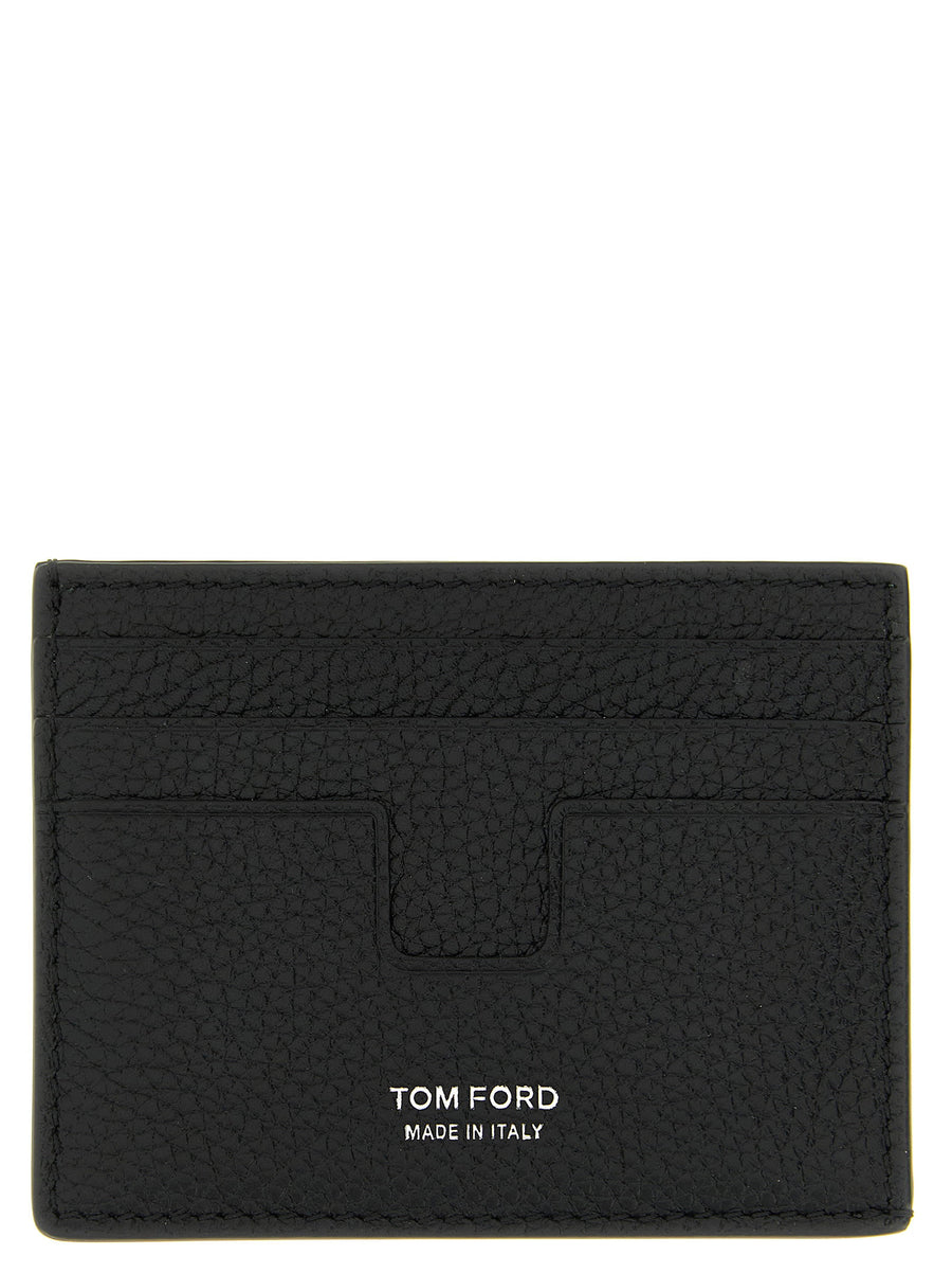 Tom Ford T Line Card Case — Black