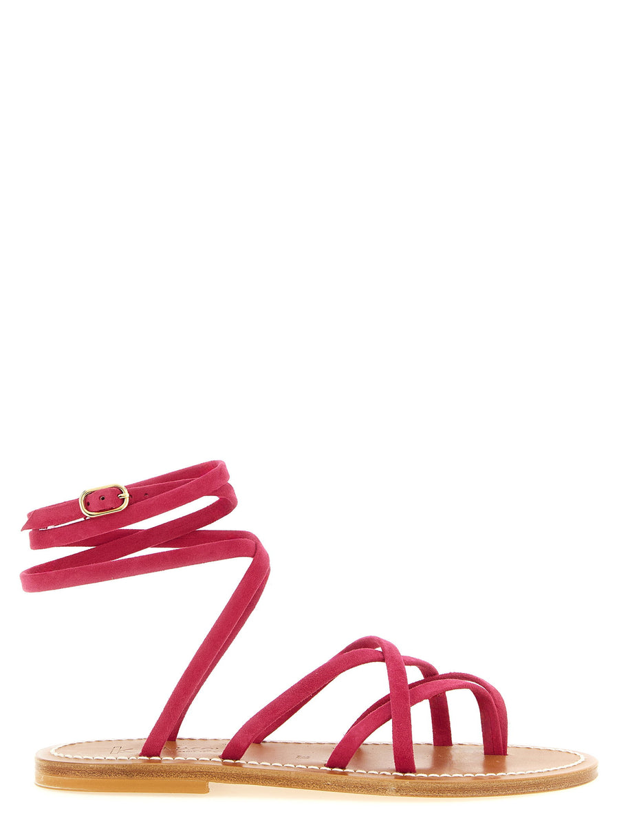 K.jacques Saint Tropez Zenobie Sandal — Red