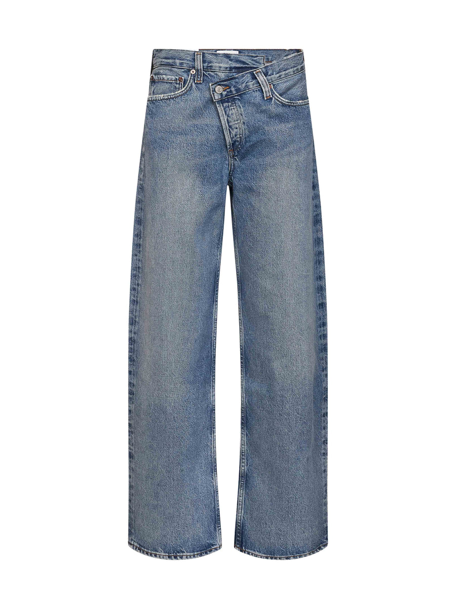 Jeans Arc Criss Cross Light Blue Regenerated Cotton