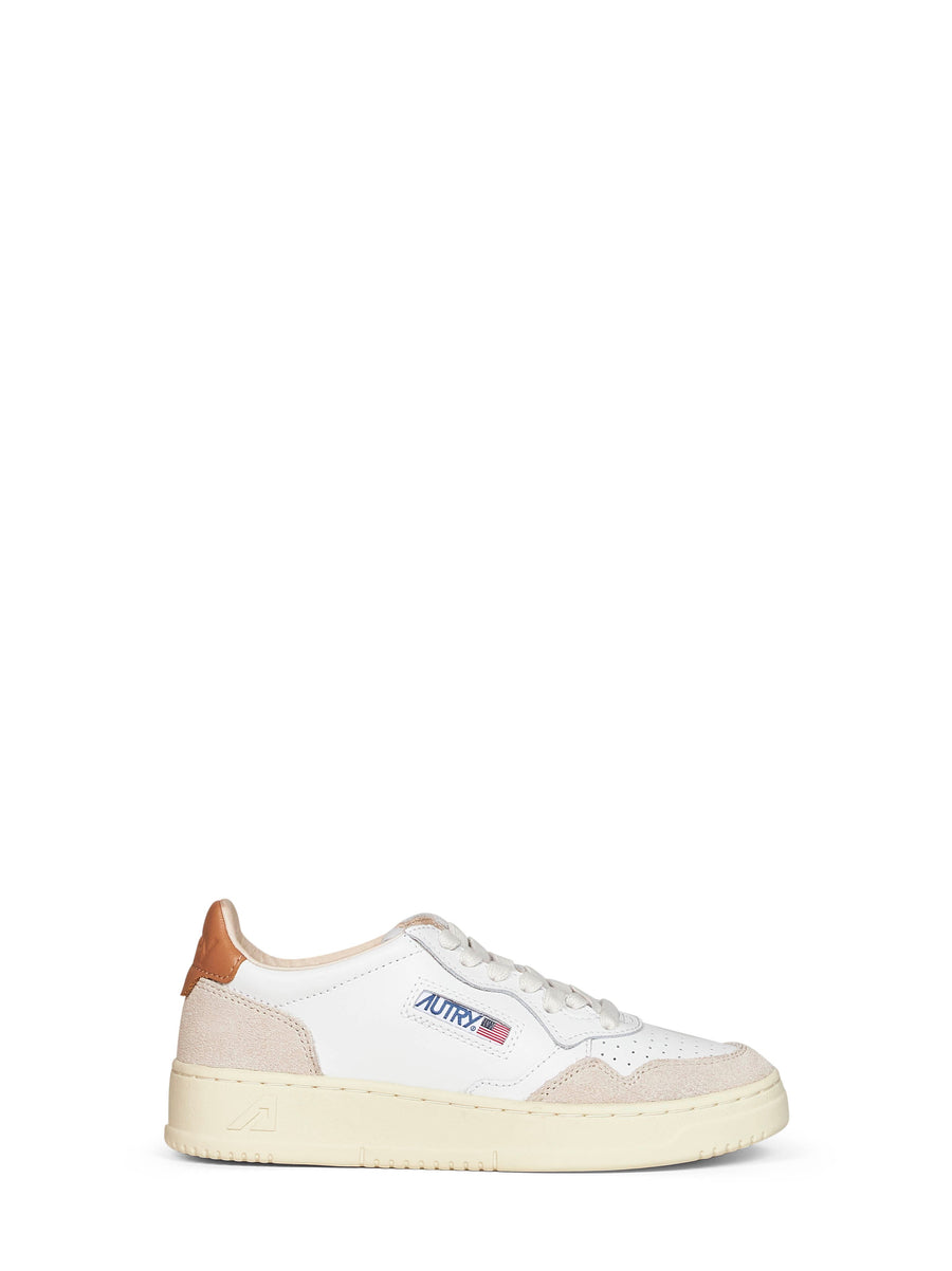 Sneakers Medalist Low White Leather Calf Trainers