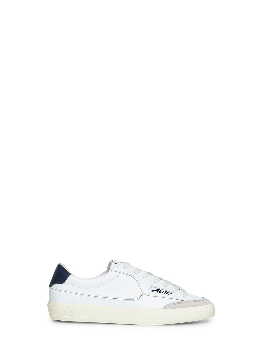 Sneakers Windscape Low White Leather Calf Trainers
