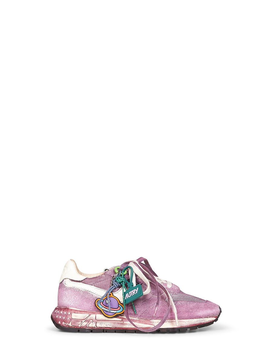 Sneakers Reelwind Super Vintage Purple Nylon Trainers