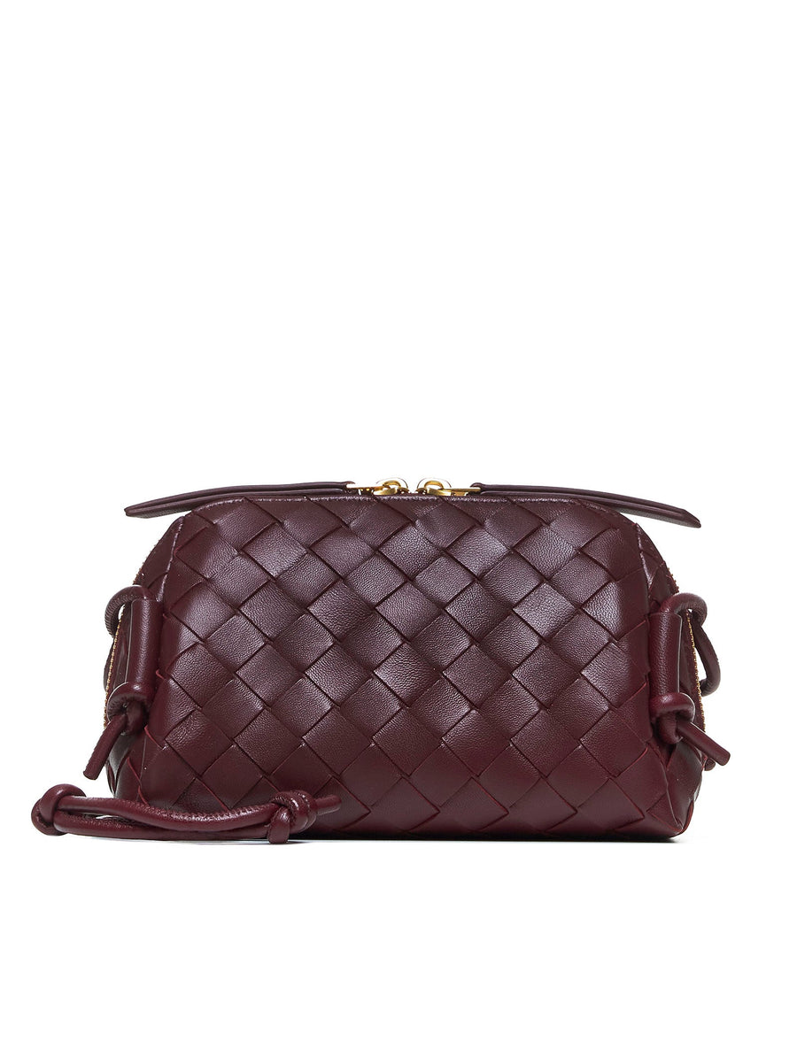 Concert Bag Intrecciato Bordeaux Lambskin