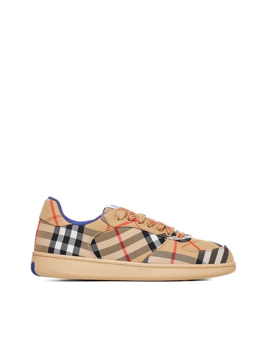 Sneakers Terrace Check Beige Polyester Trainers