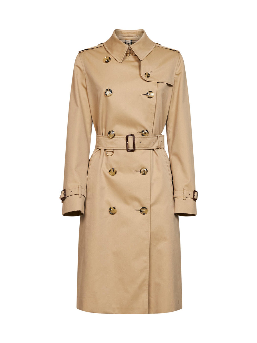Trench Coat Heritage Kensington Honey Beige Cotton & Raincoats