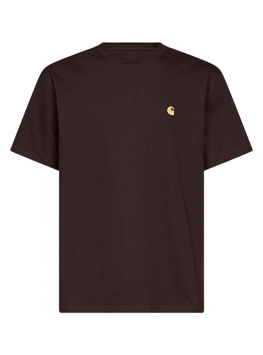 T-Shirt Chase Palisander Brown Cotton T-shirts