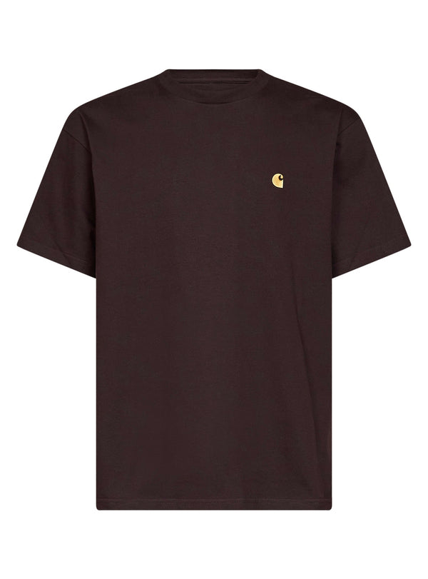 T-Shirt Chase Palisander Brown Cotton T-shirts