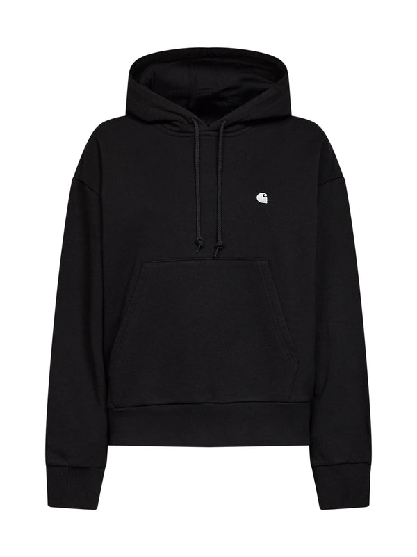 Hoodie Casey Black Cotton Sweatshirts