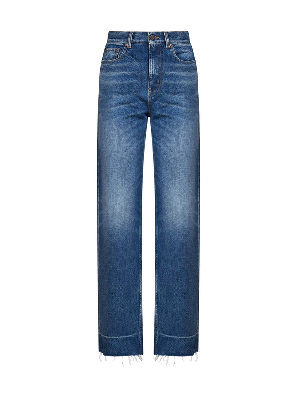 Jeans Dark Cobalt Denim Blue Cotton