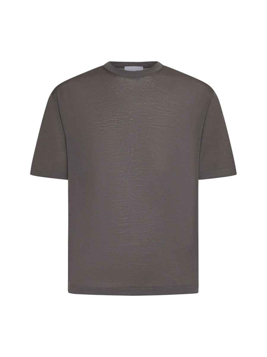 T-Shirt Virgin Wool Mud T-shirts