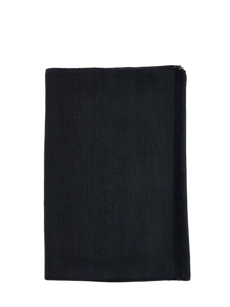 Cashmere Scarf Dark Blue