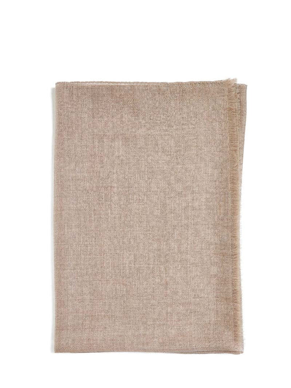 Cashmere Scarf Beige