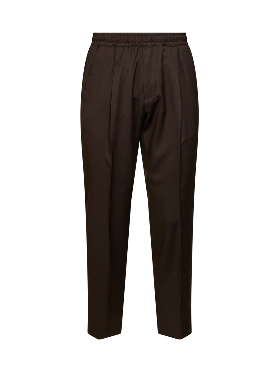 Trousers Tokio Tapered Brown Cotton