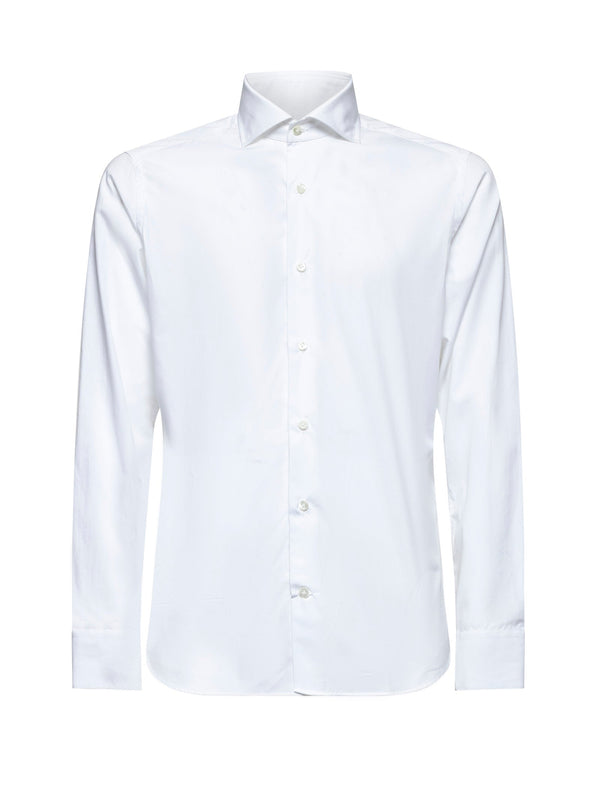 Classic Poplin Shirt White Cotton