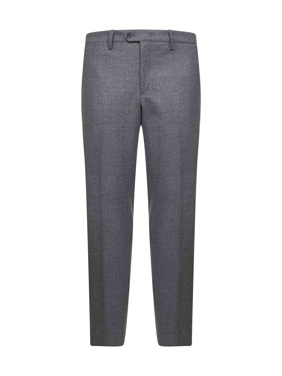 Trousers Montaigne Grey Virgin Wool