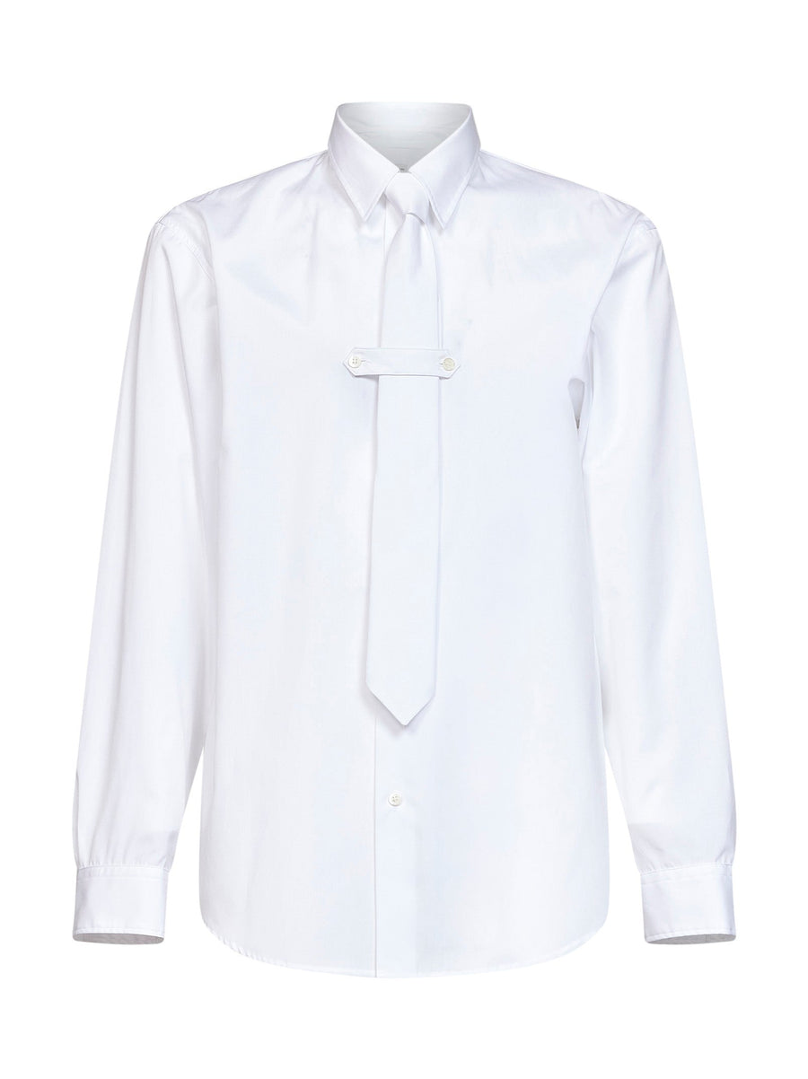 Shirt Cilian White Cotton Poplin