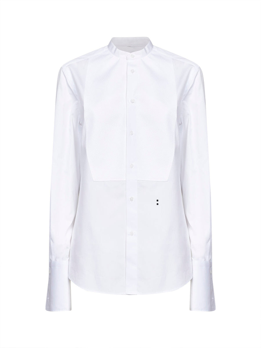 Shirt Slim-Fit Cotton Poplin White