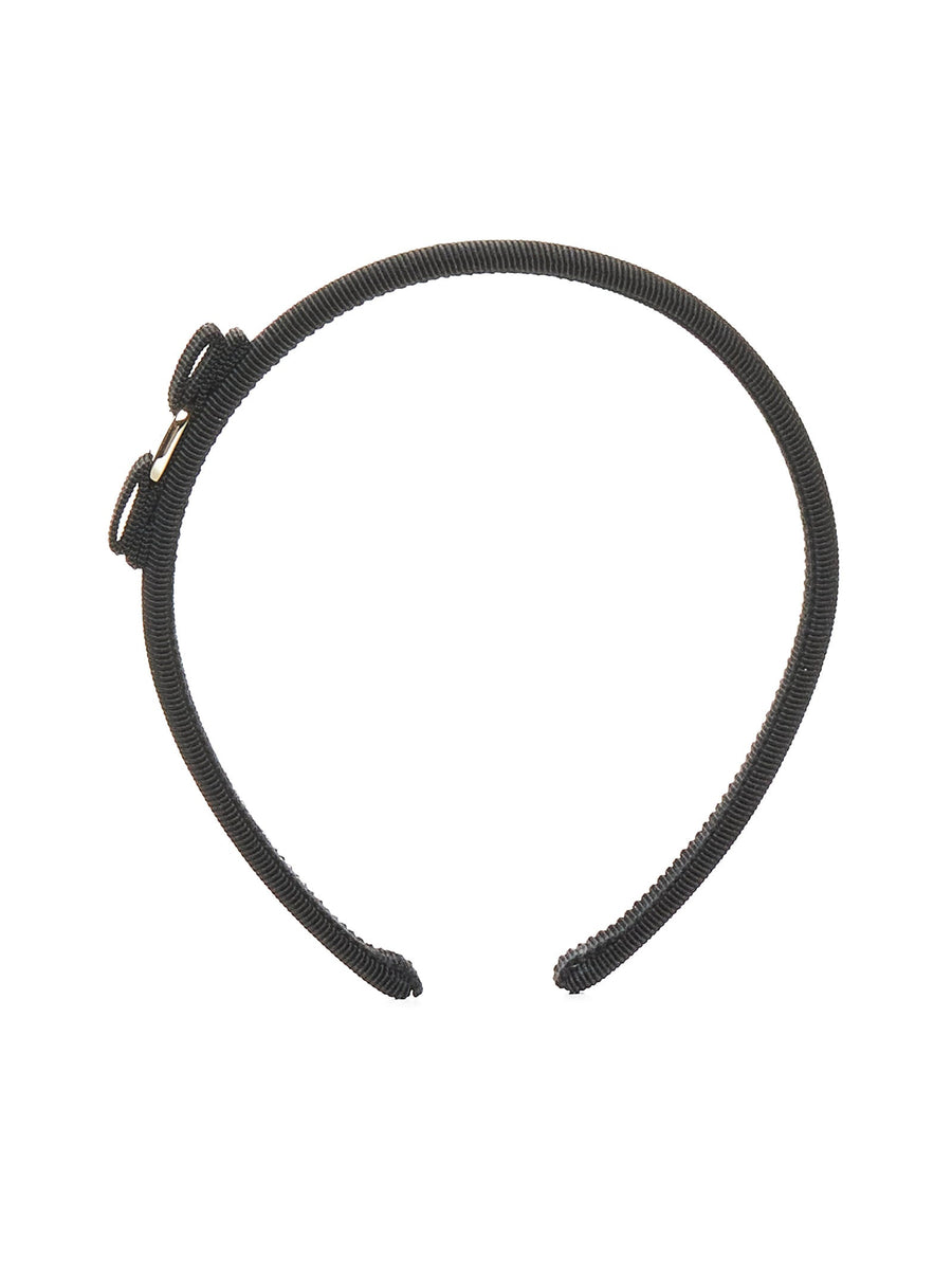 Headband Vara Grosgrain Black Hair Accessories