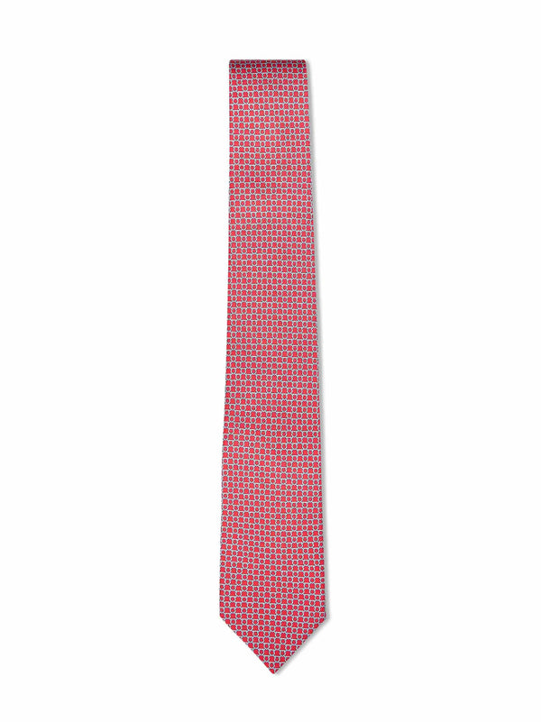 Silk Twill Tie Carato Red Ties & Bow