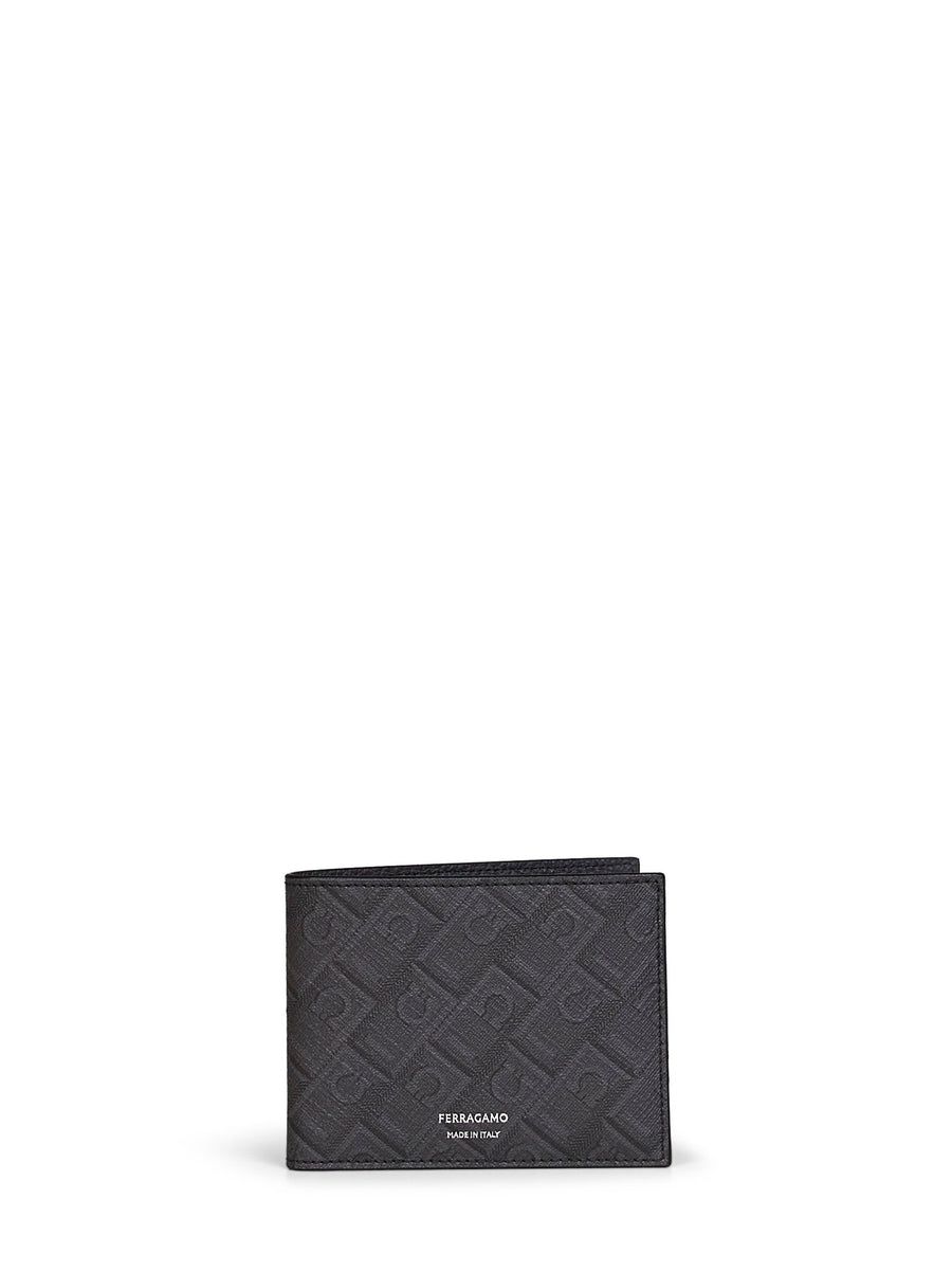Wallet Monogram Grey Polyurethane & Cardholders