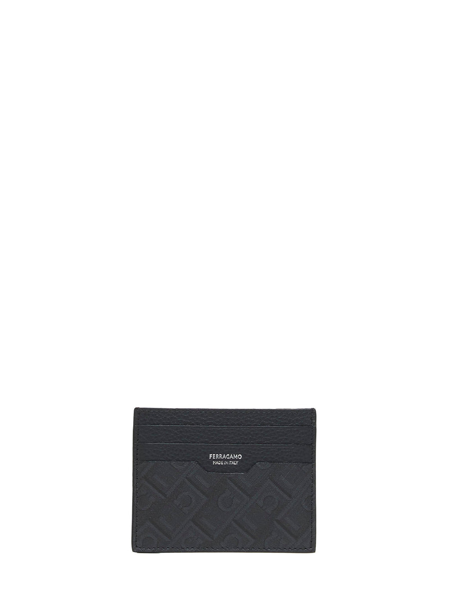 Cardholder Monogram Black Polyurethane Wallets & Cardholders