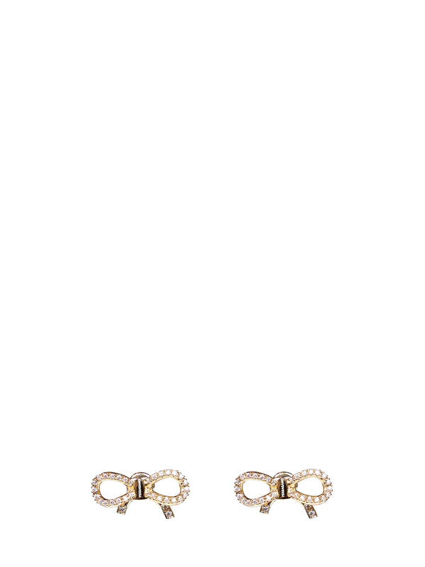 Earrings Vara Bow Gold Brass