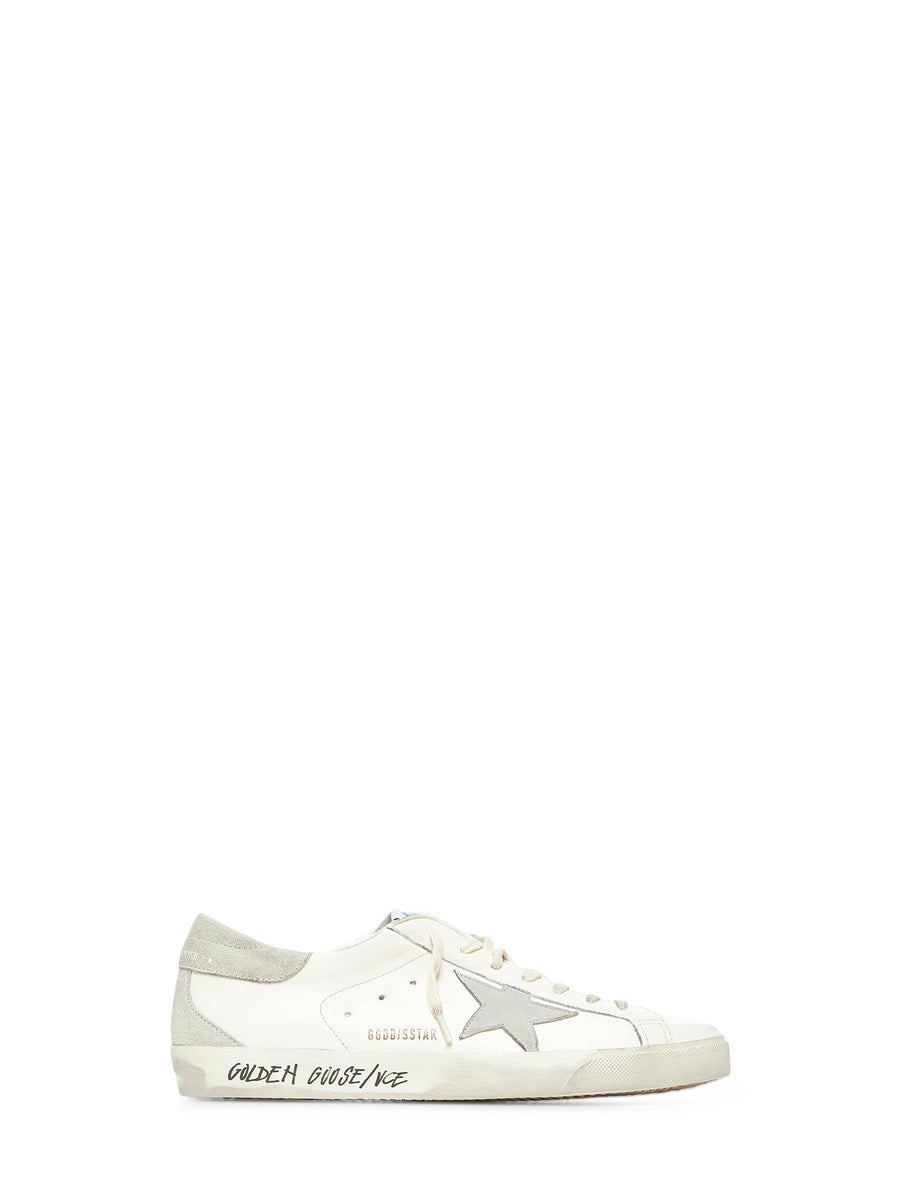 Sneakers Super-Star White Leather Goat Skin Trainers
