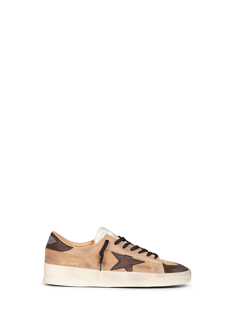 Sneakers Stardan Beige Suede Calf Leather Trainers