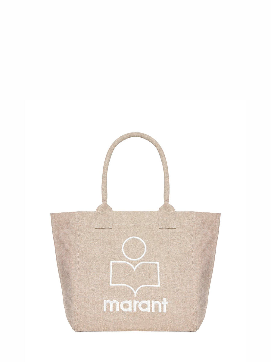 Tote Bag Yenky Beige Cotton Handbags