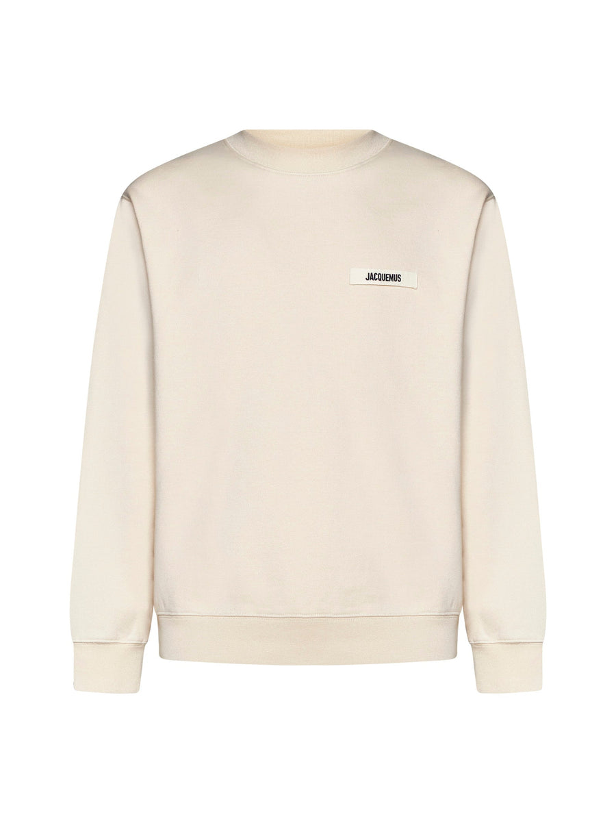 Sweatshirt Le Cotton Gros Grain Beige Sweatshirts