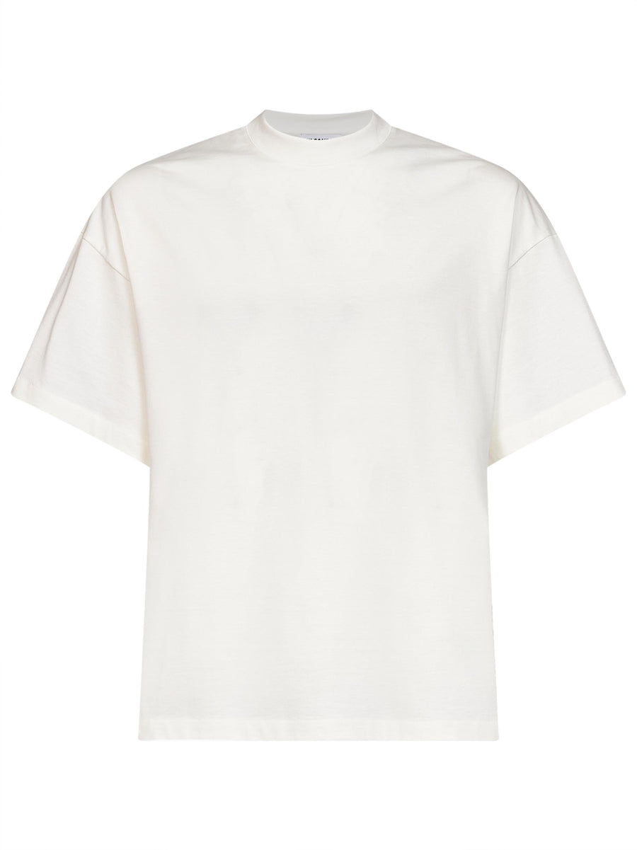 T-Shirt Boxy Porcelain Cotton White T-shirts
