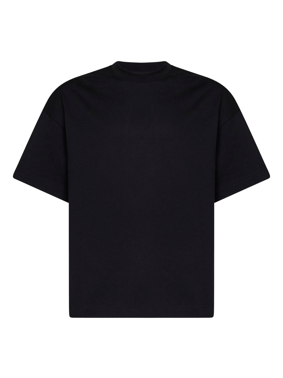Boxy Cotton T-Shirt Black T-shirts