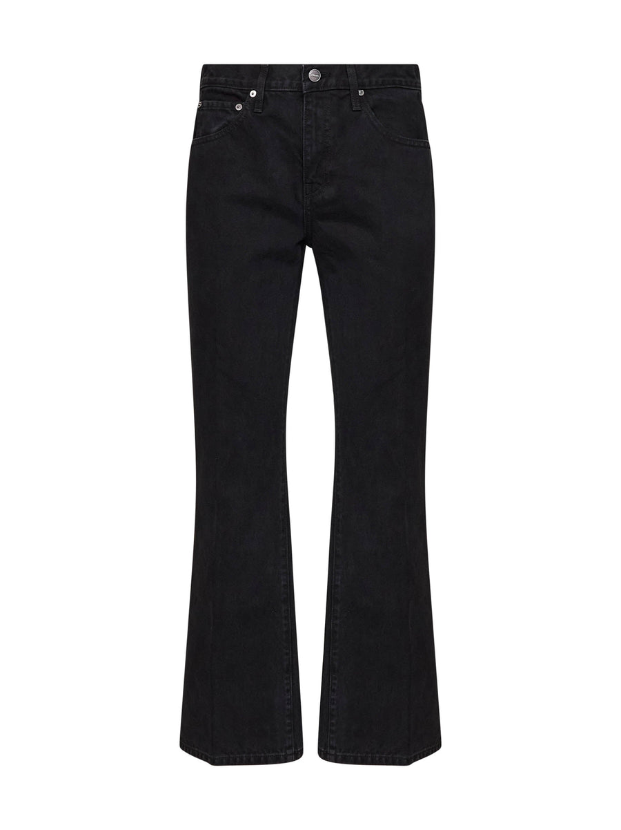 Jeans Clara Black Cotton Denim