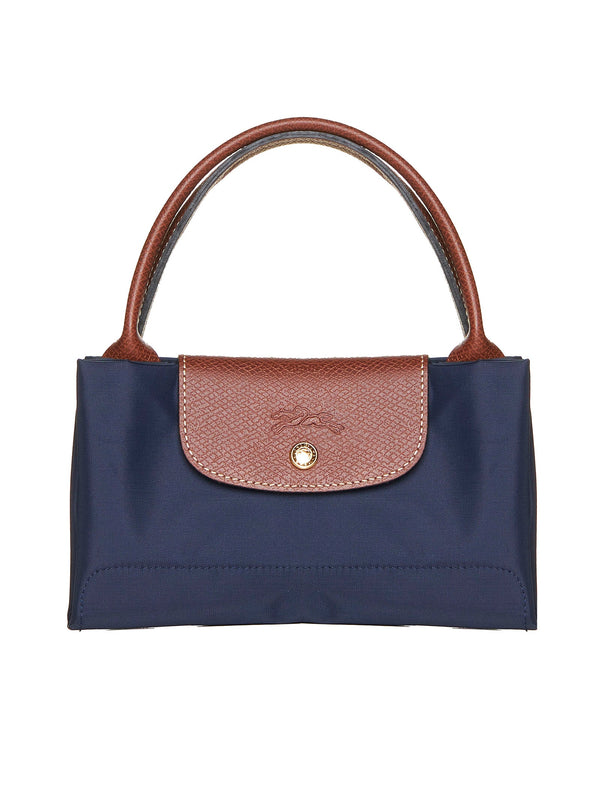 Handbag Le Pliage Medium Blue Polyamide Handbags