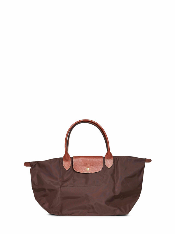 Handbag Le Pliage Original L Mocha Brown Polyamide Handbags
