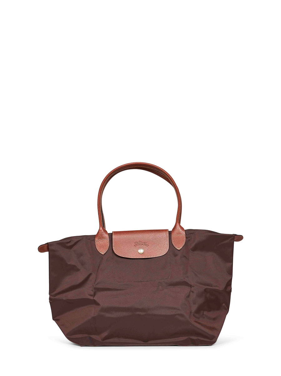 Shoulder Bag Le Pliage Original L Brown Polyamide