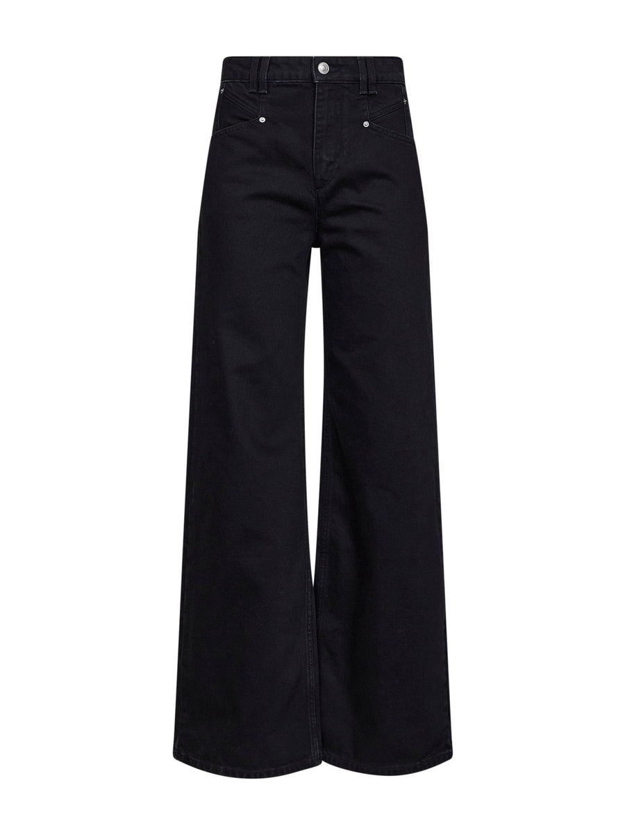 Jeans Lemony Black Cotton