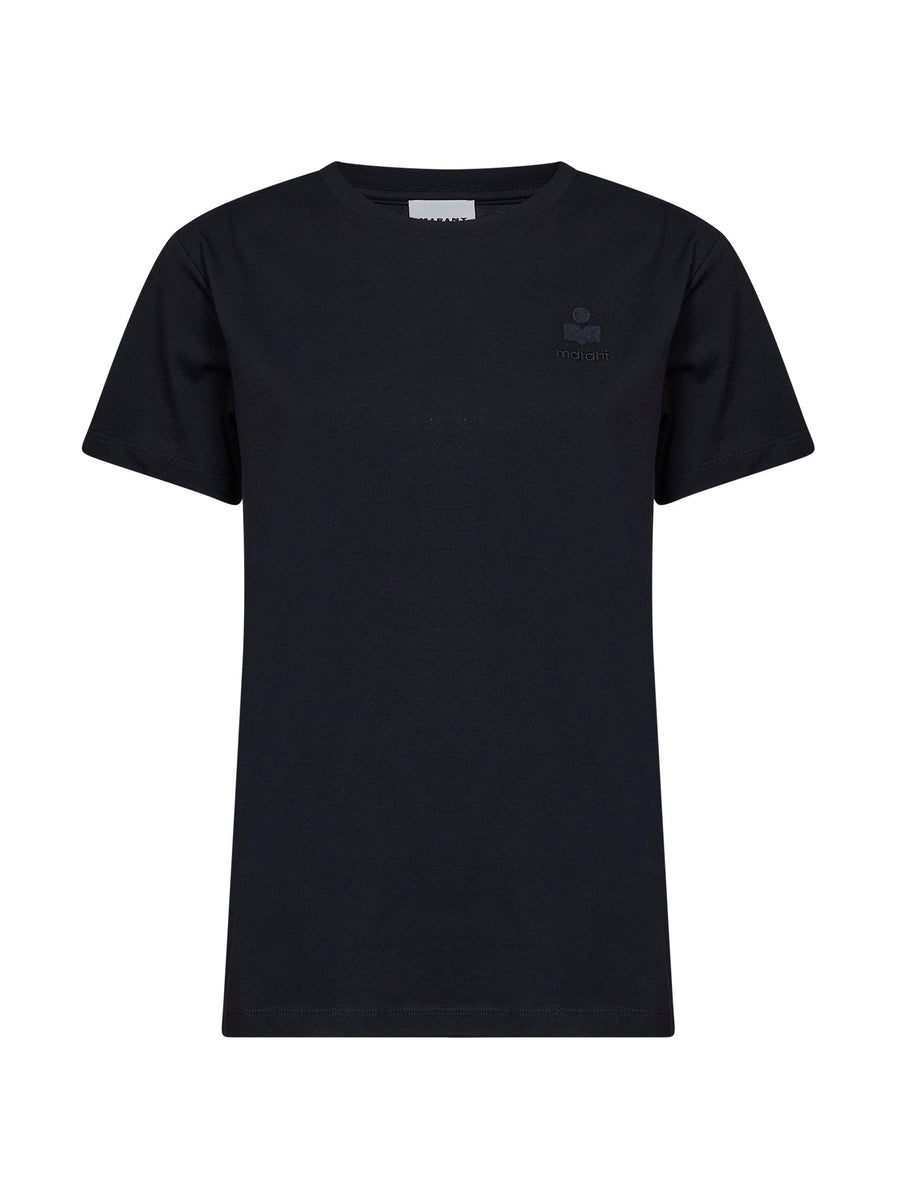T-Shirt Aby Black Cotton T-shirts & Jerseys