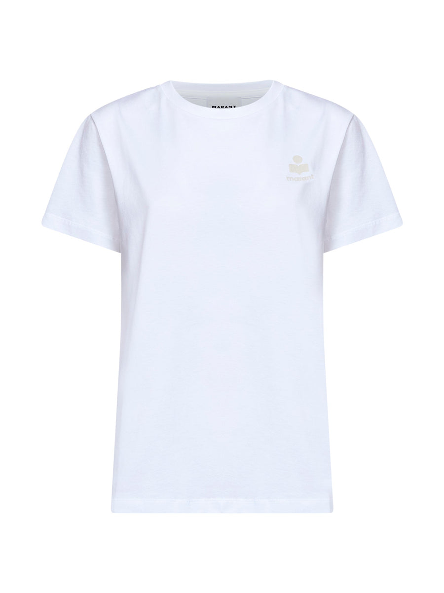 T-Shirt Aby Logo White Cotton Jersey T-shirts & Jerseys