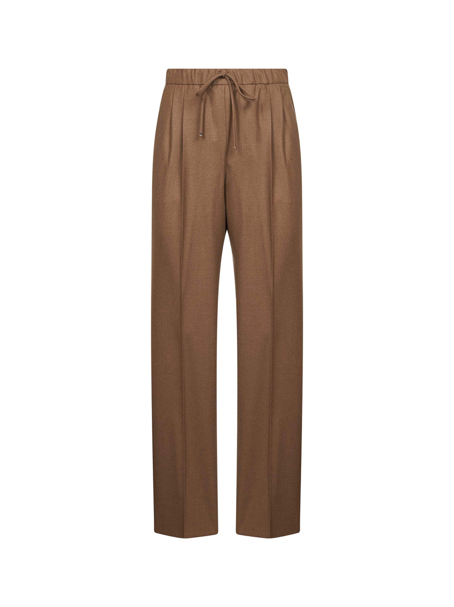 Trousers Gatti Tobacco Cashmere Brown