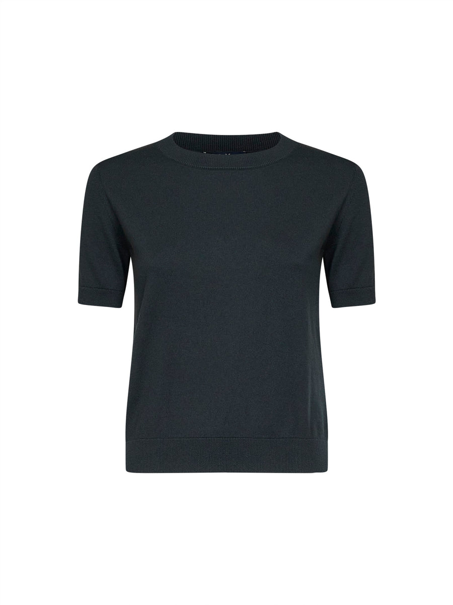Knit Top Smmgiulietta Dark Green Cotton