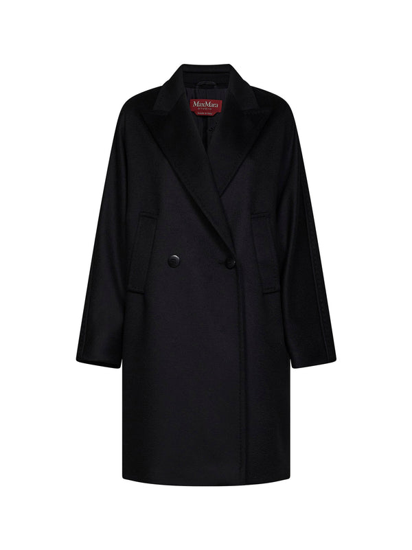 Coat Mstmastro Black Virgin Wool