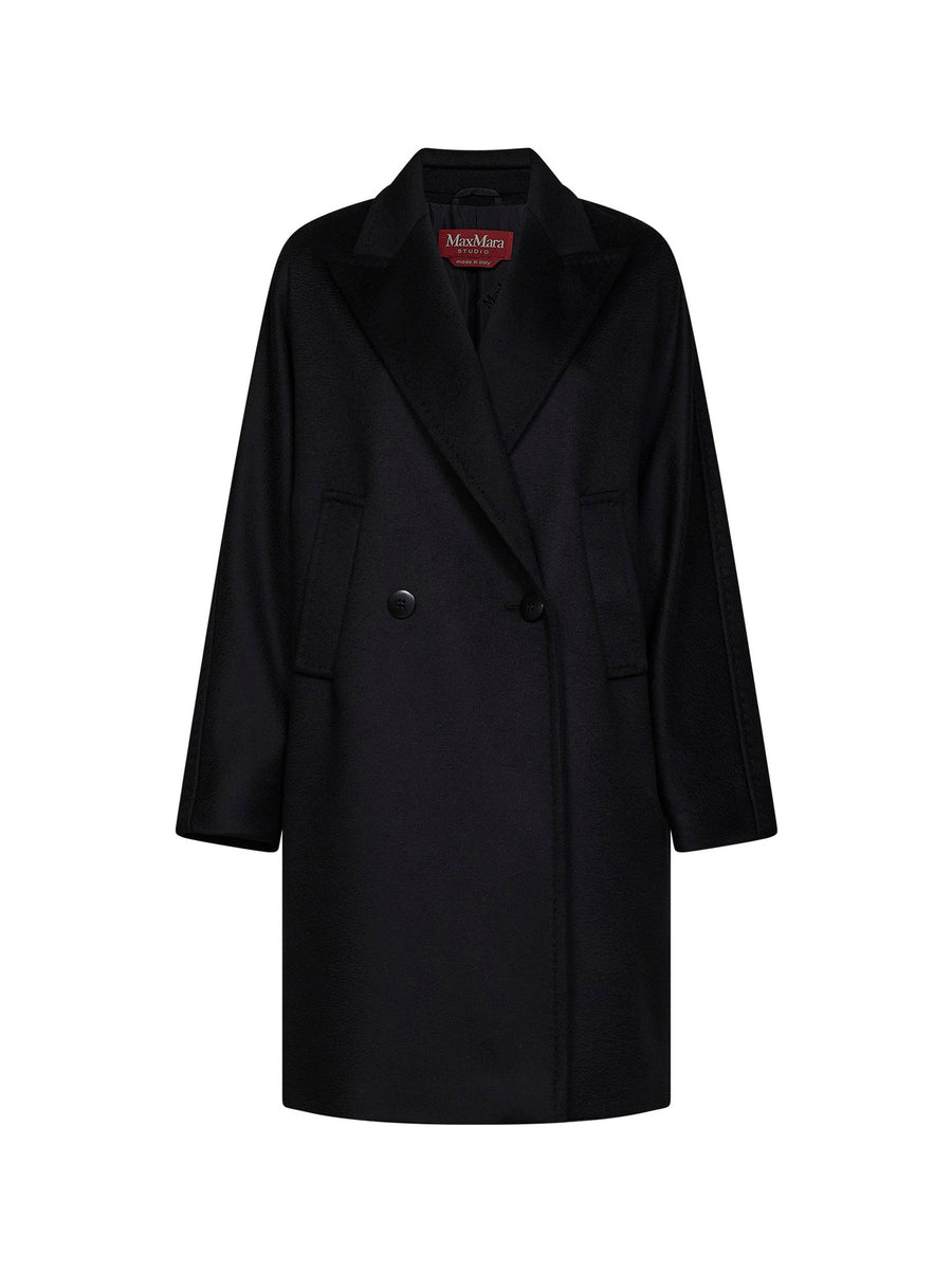 Coat Mstmastro Black Virgin Wool