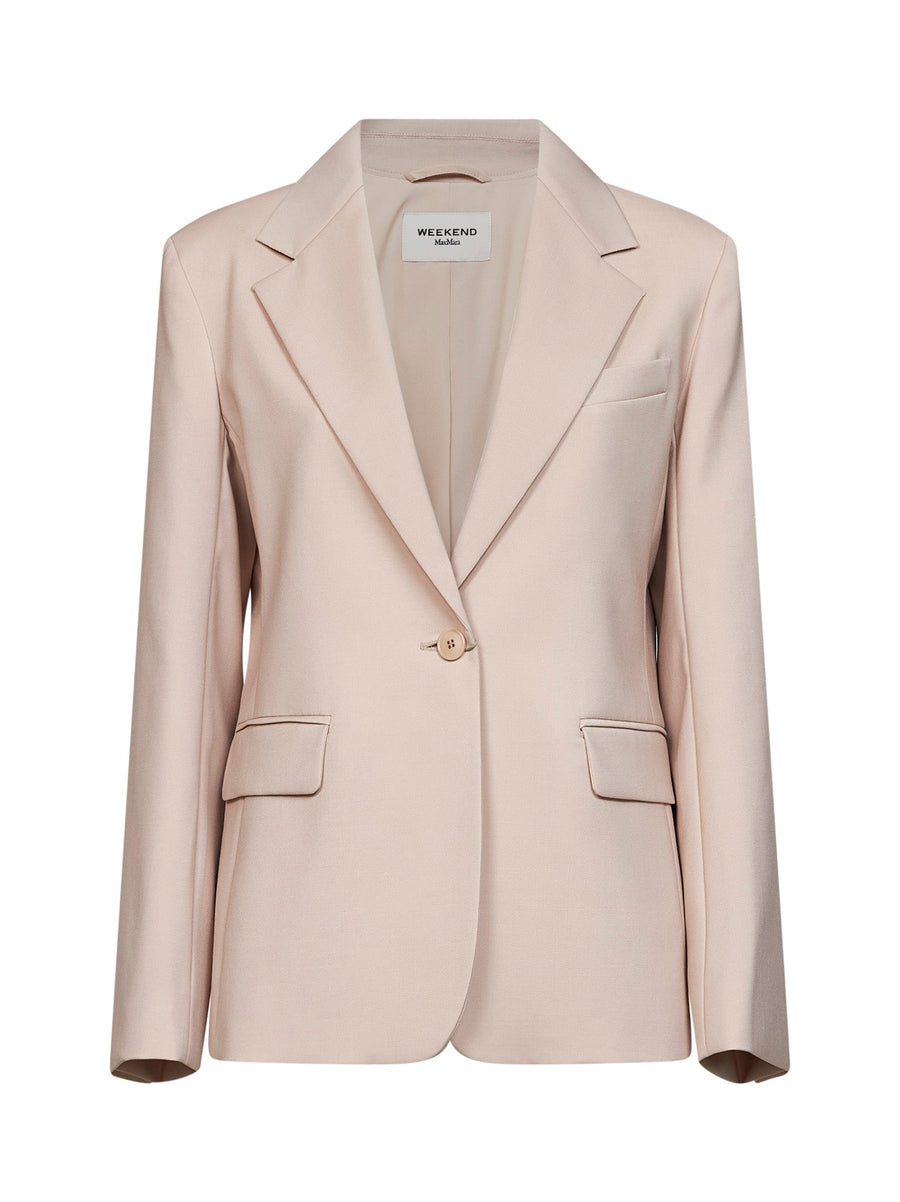 Blazer Wkdlamine Blush Wool Pink Virgin Jacket