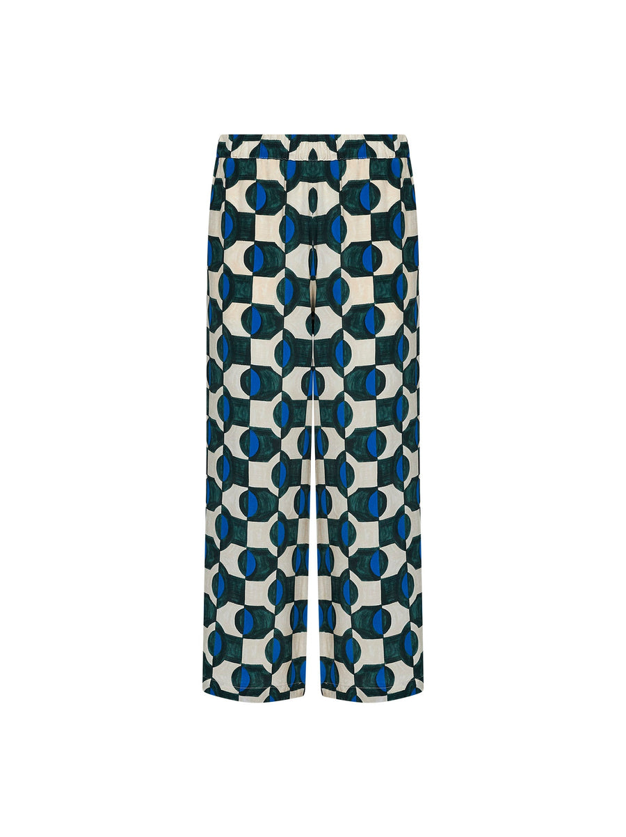 Silk Pyjama Trousers Multicolour
